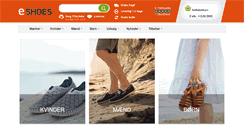 Desktop Screenshot of eshoes.dk