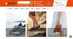 Desktop Screenshot of eshoes.no